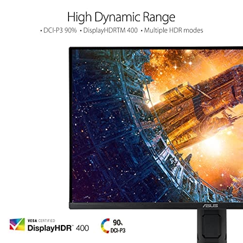 ASUS TUF Gaming 28” 4K 144HZ DSC HDMI 2.1, Monitor (VG28UQL1A) - UHD (3840 x 2160), Fast IPS, 1ms, Extreme Low Motion Blur Sync, G-SYNC Compatible, FreeSync Premium, Eye Care, DCI-P3 90%,BLACK