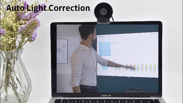 EMEET 1080P Webcam - USB Webcam with Microphone & Physical Privacy Cover, Noise-Canceling Mic, Auto Light Correction, Fixed Focus, C950 Ultra Web Cam w/ 70°View for Meeting/Online Classes/Zoom/YouTube
