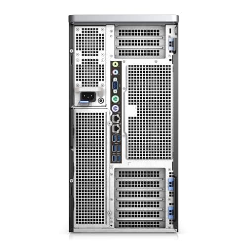 PCSP High End Precision 7920 Tower Workstation, 2X Intel Xeon Platinum 8160 up to 3.7GHz (48-Cores/96 Threads), 1TB M.2 NVMe + 4TB HDD, Quadro P2000 5GB, Windows 11 Pro 64-bit (Renewed) (384GB DDR4)