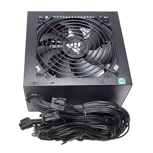 APEVIA VENUS450W 450W ATX Power Supply with Auto-Thermally Controlled 120mm Fan, 115/230V Switch, All Protections
