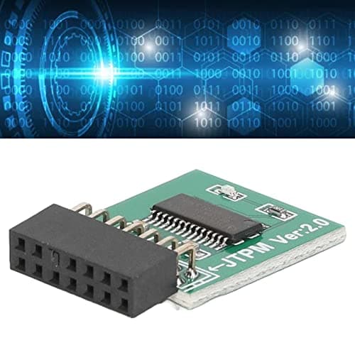 MSI TPM 2.0 Module Board for Win11 Green, Strong Encryption, 14 Pin LPC Interface, Compatible with PC