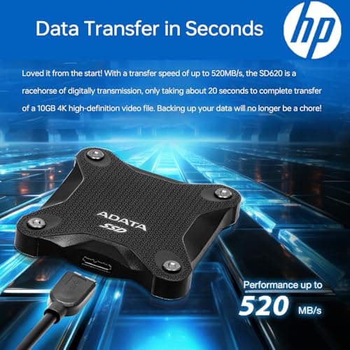 HP Envy Intel i7 Premium Tower Desktop, 32GB RAM, 1TB SSD, Wi-Fi 6, Windows 11 Pro, Black, with ADATA 512 External SSD Bundle