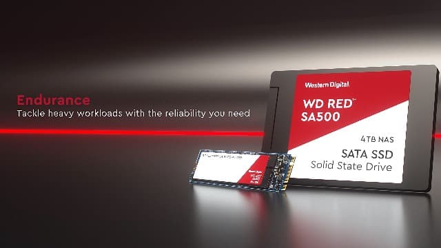 Western Digital 1TB WD Red SA500 NAS 3D NAND Internal SSD - SATA III 6 Gb/s, 2.5"/7mm, Up to 560 MB/s - WDS100T1R0A, Solid State Hard Drive