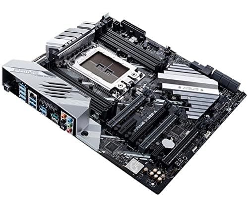 ASUS PRIME X399-A AMD Threadripper TR4 DDR4 M.2 U.2 X 399 EATX HEDT Motherboard with USB 3.1 Gen2, AURA Sync RGB Lighting and 3D Printing Mounts