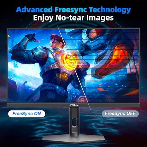 27 inch Gaming Monitor 380Hz, FHD 1080P, 0.5ms Frameless, Ultra Slim Computer Monitor, Height/Pivot/Swivel/Tilt Adjustable Vertical Monitor, Support FreeSync, VESA, DP*2, HDMI*2