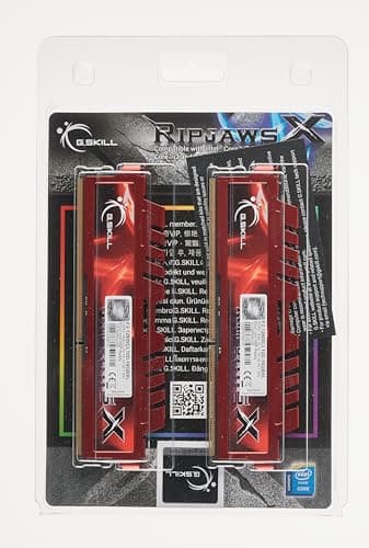 G.SKILL RipjawsX Series (Intel XMP) DDR3 RAM 16GB (2x8GB) 1600MT/s CL10-10-10-30 1.50V Desktop Computer Memory UDIMM (F3-12800CL10D-16GBXL)