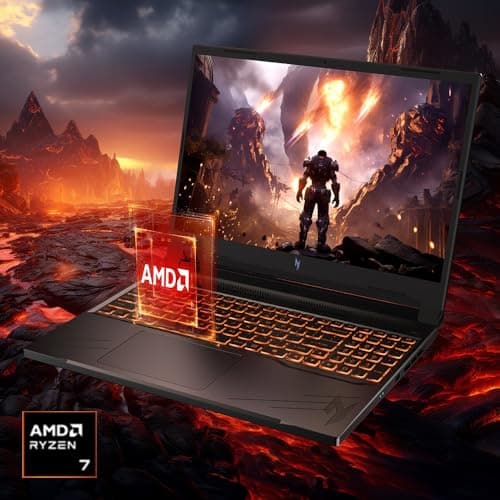 acer Nitro V Gaming Laptop | AMD Ryzen 7 8845HS Octa-Core AI Capable Processor | NVIDIA GeForce RTX 4060 GPU | 16" WUXGA IPS 165Hz Display | 16GB DDR5 | 1TB Gen 4 SSD | Wi-Fi 6E | ANV16-41-R5J0