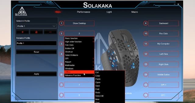 SOLAKAKA SM809 Wired MMO Gaming Mouse, with 9 Side Buttons RGB Mouse, 24000 DPI High-Precision Optical Sensor, Ergonomic Mice, 16 Programmable Macro Shortcuts/Remapping PC Gaming Mouse for FPS Games