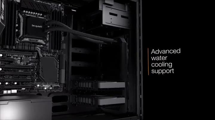be quiet! Pure Base 600 ATX Midi Tower PC Case| 2 Pre-Installed Pure Wings Fans | Black | BG021
