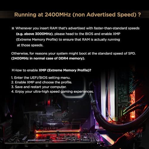 【DDR4 RAM】 GIGASTONE Game PRO 32GB Kit (2x16GB) DDR4 3200MHz PC4-25600 CL 16-18-18-40 Intel XMP 2.0 AMD Ryzen 1.35V UDIMM 288 Pin Unbuffered Non ECC High Performance Gaming Desktop Memory - White