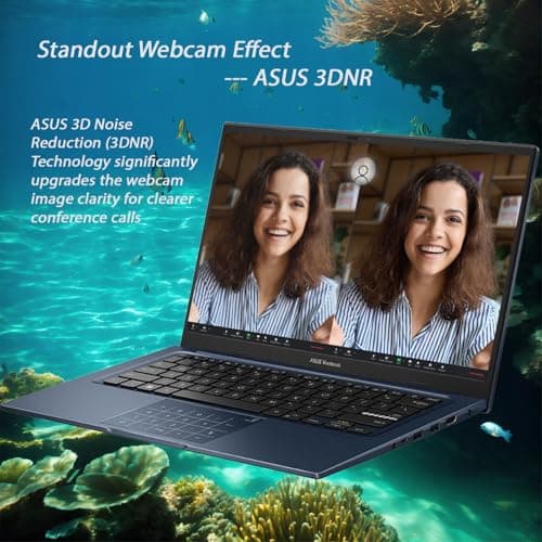 ASUS VivoBook Laptop | 40GB RAM | 1TB PCIe SSD Storage | 14" FHD Display | Intel 12th Generation 6 Core Processor | Bluetooth | HDMI | Thin & Light | Windows 11 Pro | w/WOWPC Recovery USB