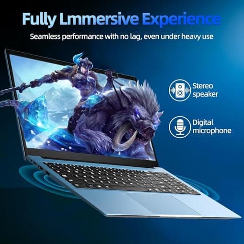 SGIN Laptop Computer 15.6 Inch, 11 Home Laptops with 4GB RAM 128GB SSD, Celeron N4000 Processor Notebook, BT4.2.0, HDMI, 7000mah, WiFi, UHD Graphics 600, Type-C, 2.4/5G WiFi