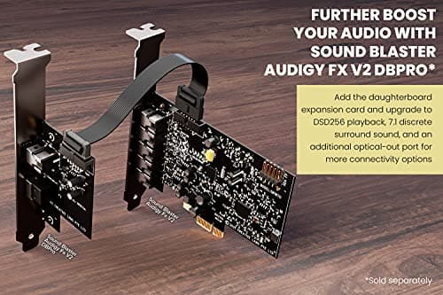 Creative - Sound Blaster Audigy FX V2 Sound Card
