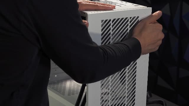 Cooler Master Elite 301 Lite Micro-ATX High Airflow Minimalist PC Case, 365mm GPU Max, Compatible RTX 5080|RX 7090 XT, 280mm AIO Max, Type C, Tempered Glass, 120mm PWM Fan, Intakes Grill