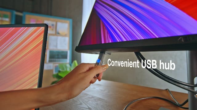 ASUS ProArt Display 27” 4K HDR Professional Monitor (PA279CRV) - IPS, UHD (3840 x 2160), 99% DCI-P3/Adobe RGB, ΔE < 2, Calman Verified, USB-C PD 96W, DisplayPort, Daisy-Chain, Ergonomic, 3yr Warranty