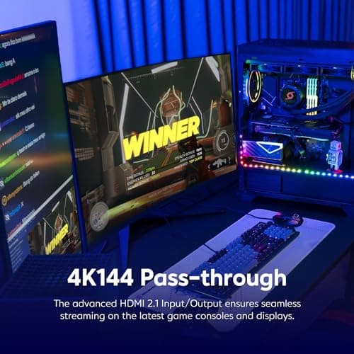 AVerMedia HDMI 2.1 Internal PCIe Capture Card for Streaming and Recording 4K60 with Ultra-Low Latency on PS5, PS4 Pro, Xbox Series X/S, Xbox One X, Switch Games - GC575 Live Gamer 4K 2.1