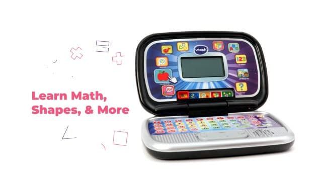 VTech Play Smart Preschool Laptop, Black