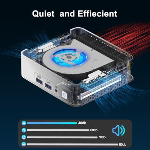GEEKOM Mini PC XT12 Pro, 12th Gen Intel i9-12900HK NUC12 Mini Computers(14C/20T,Up to 5GHz), 32GB DDR4 RAM & 1TB PCIe Gen 4 SSD Mini PC Windows 11 Pro, 8K/Quad Display/USB4.0/WiFi 6E/BT5.2/2.5G LAN