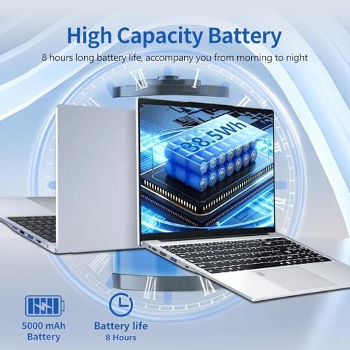 Gaming Laptop Core i7, 15.6 Inch Laptop Computer, Laptops 32GB RAM 1TB SSD, 180 Angle Open FHD 1920 * 1080 Display Fingerprint Unlock Backlit Keyboard WiFi5 HDMI,Traditional Computers,portable gamer