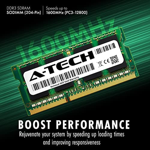 A-Tech 32GB Kit (4x8GB) RAM for Apple iMac (Late 2012, Late 2013, Late 2014, Mid 2015) | DDR3 1600MHz PC3-12800 SODIMM 204-Pin Memory Upgrade
