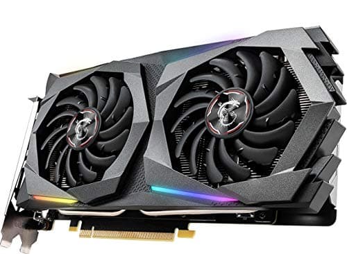 MSI Gaming GeForce GTX 1660 128-Bit HDMI/DP 6GB GDRR5 HDCP Support DirectX 12 Dual Fan VR Ready OC Graphics Card (GTX 1660 Gaming X 6G)