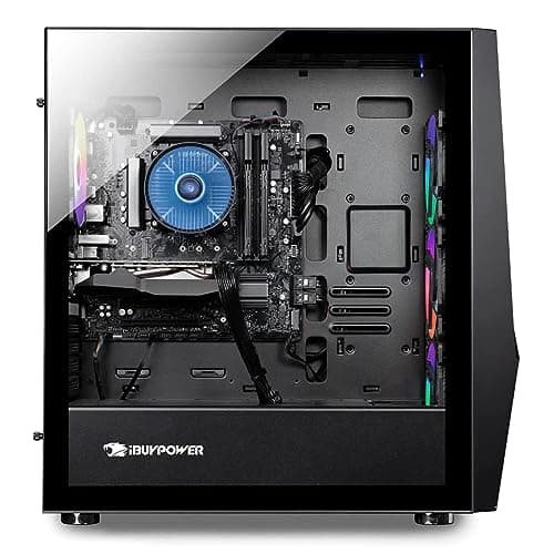 iBUYPOWER Pro Gaming PC Computer Desktop SlateMR 291i (Intel i7-12700F 2.1 GHz, GeForce RTX 3060 TI 8GB, 16 GB RGB DDR4 RAM, 1 TB NVME SSD, WiFi Ready, Windows 11 Home)