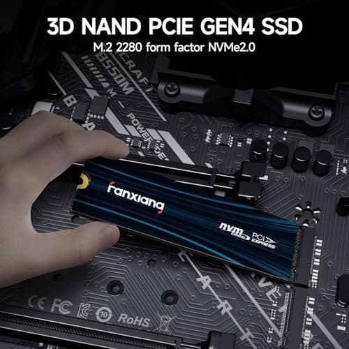 2TB NVMe SSD PCIe Gen 4 Gaming SSD for PS5, Up to 7100MB/s M.2 2280 SSD Compatible with PS5 Storage Expansion, Internal Solid State Drive for Gamers, Professionals, Creators S880E