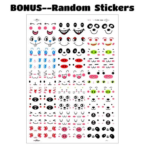 WATINC Random 10 Pcs DIY Squeeze Toys Cream Scented Kawaii Simulation Lovely Toy Medium Mini Soft Food Squeeze Bread Toys Keychains, Phone Straps, Bonus Random Stickers