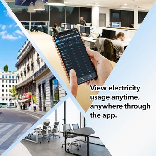 Smart Home Energy Monitor with 16 50A Circuit Level Sensors, Measure Power Usage in Real-Time, History with App (16 50A Circuit Level Sensors) - Compatible with Home Assistant