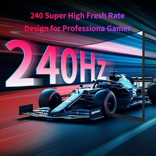 32Inch 240Hz Curved Gaming Monitor, 1000R VA, QHD(2560x1440p), 4000:1 Contrast, Support FreeSync GSync, HDMI2.0(144hz)/DP1.4(240hz)/Earphone, Tilt, Xbox PS5 Switch, 2K Computer Monitor for Gamer