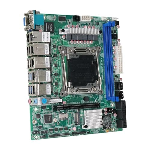 X99 NAS Motherboard Slot 10xSATA 1*M.2_ NVME PCIE ×1 LGA2011-3 for NAS Router Sever 6x2.5GbE I226 DDR4 RAM Memory