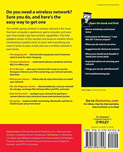 Wireless Home Networking For Dummies, 4th Edition