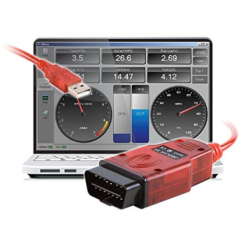 OBDLink SX USB: Professional Grade OBD-II Automotive Scan Tool for Windows – DIY Car and Truck Data and Diagnostics