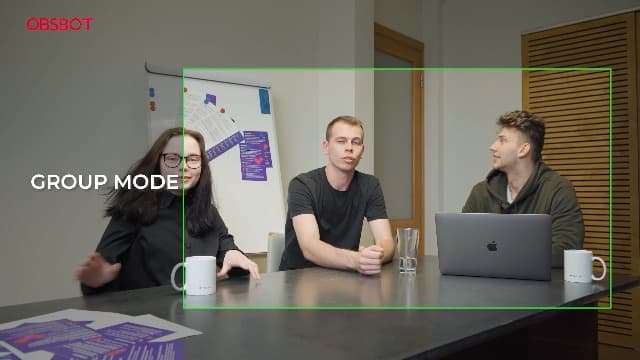 OBSBOT Meet AI-Powered 4K Webcam, AI Framing & Autofocus, Webcam with Microphone, Background Bokeh, 60 FPS, HDR Low-Light Correction, Beauty Mode, Webcam for PC, Streaming, Conference, Gaming, etc.