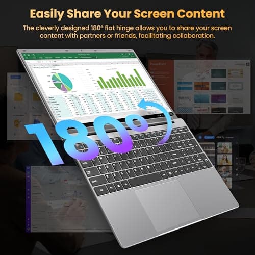 jumper Laptop, 12GB RAM 640GB ROM, Office 365-1 Year 5305U Processor, 15.6 Inch Computer, FHD IPS Screen, 38Wh Battery, 2 Stereo Speakers, USB3.0 * 2, HDMI, for Business and Students.