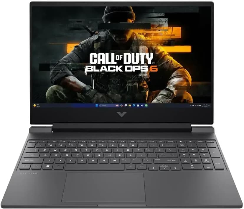 HP Victus 15 Gaming Laptop 15.6" FHD IPS 144Hz (AMD FreeSync Premium) AMD 6-core Ryzen 5 7535HS 16GB DDR5 512GB SSD Radeon RX 6550M (>RTX3050) Backlit USB-C Fast Charge Win11 w/ICP Accessory