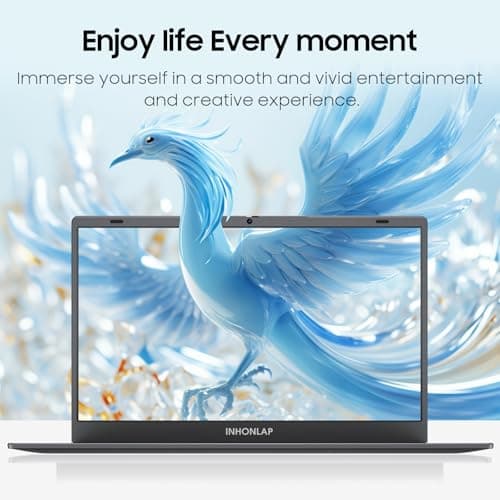 Laptop Computer, 14 Inch Laptop 8GB RAM 128GB SSD Laptops, Quad-Core N5095 Processor, Up to 2.9 GHz, Win11 Pro, Office Pro Plus 2024, WiFi 5, BT 5.0, Webcam, Long Lasting Battery, Black