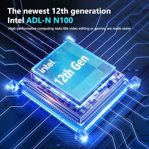 NIMO 15.6 IPS FHD-Laptop, 16GB RAM 1TB SSD Intel Pentium Quad Core N100, Computer with Backlit Keyboard Fingerprint (Beat to i3-1115G4 Up to 3.4GHz) Laptops for Student, Win 11 Blue