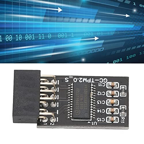 11 Motherboard Tpm 2.0 PCB Tpm 2.0 Encryption Security Module for 12Pin Lpc Interface High Security Remote Card Encryption Security Module