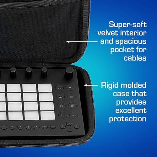 ANALOG CASES Ableton Move Case - Custom-Fitted Compact PULSE Hard Case for Travel