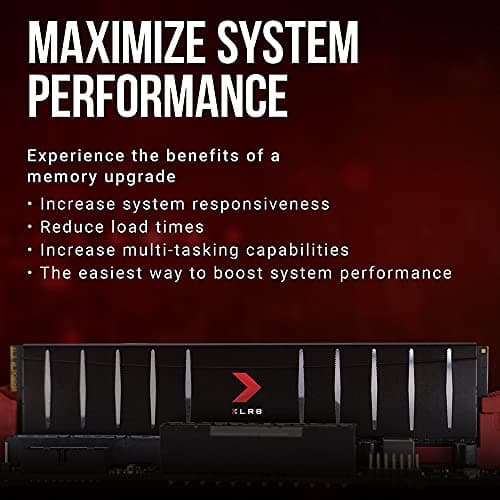PNY XLR8 Gaming 32GB (2x16GB) DDR4 DRAM 3600MHz (PC4-28800) CL18 1.35V Low Profile Dual Channel Desktop (DIMM) Memory Kit – MD32GK2D4360018LP