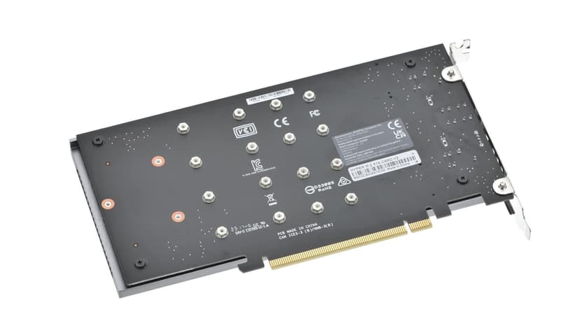 ASUS Hyper M.2 x16 Card v2 4 x M.2 Socket 3