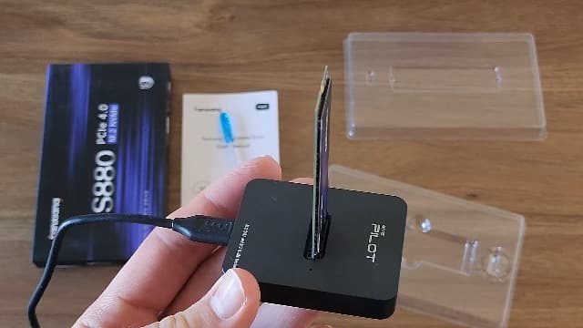 S880 NVMe SSD 1TB, PCIe 4.0 M.2 2280 Gaming SSD, Seq. Read Speeds UP to 7300MB/s, Internal Solid State Drive for PS5 Enthusiasts, High End Computing, Gaming