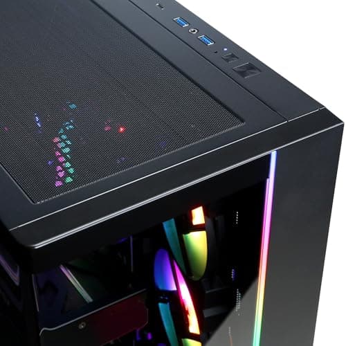 CyberPowerPC Gamer Supreme Gaming PC, AMD Ryzen 9 9900X 4.4GHz, GeForce RTX 5060 Ti 16GB, 32GB DDR5, 2TB PCIe 4.0 SSD, WiFi Ready & Windows 11 Home (SLCAI24000A)
