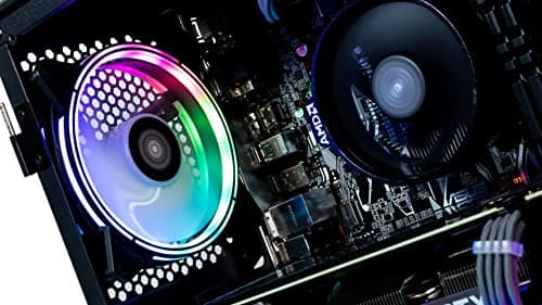 ViprTech Rebel 4.0 Gaming PC - AMD Ryzen 7 (4.1Ghz Turbo), RTX 4060 8GB, 32GB DDR4 3200, 1TB NVMe SSD, VR-Ready, Streaming, WiFi BT, RGB, Win 11 Pro, Prebuilt Desktop Computer Black
