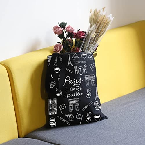 Paris City Skyline Zipper Pouch Makeup Bag - Paris tote
