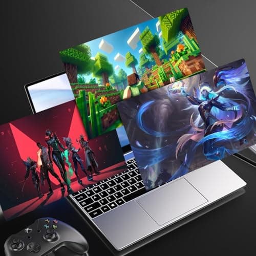 Gaming Laptop 15.6" FHD,Intel N95 Turbo Boost 3.4GHz,16GB DDR4 + 512GB SSD,RGB Backlit Keyboard & Fingerprint Unlock,Windows 11 Pro Laptop Computer for Immersive Performance