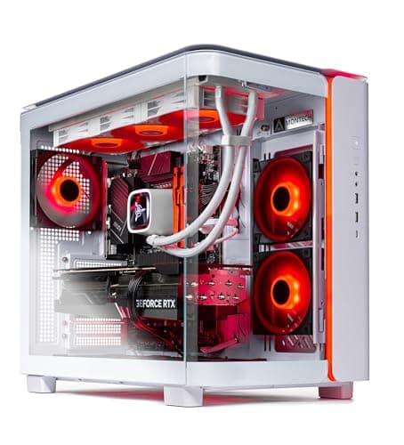 Skytech King 95 Gaming PC Desktop, Ryzen 7 9800X3D 4.7 GHz (5.2 GHz Turbo Boost), NVIDIA RTX 5070 Ti 16GB GDDR7, 1TB Gen4 SSD, 32GB DDR5 RAM 5600 RGB, 850W Gold PSU, 360mm ARGB AIO, Wi-Fi, Win 11