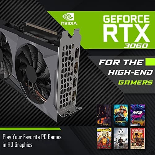 Dell OptiPlex Gaming Desktop PC Bundle with Core i7 32GB RAM 1TB SSD RTX 3060 Graphics RGB Keyboard with AI-Enabled Copilot Key Mouse Headphones Webcam Windows 11 Pro(Renewed)