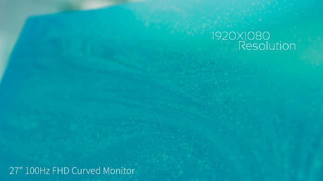 Z-Edge 27-inch Curved Gaming Monitor, Full HD 1080P 1920x1080 LED Backlight Monitor, with 100Hz Refresh Rate and Eye-Care Technology, 178° Wide View Angle, VGA+HDMI